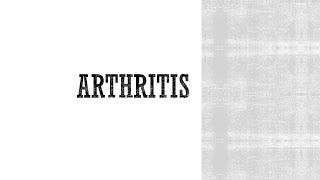 Arthritis - Exercise Prescription