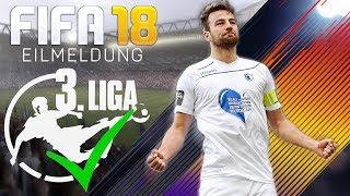 3.LIGA IST IN FIFA 18 DABEI  EILMELDUNG