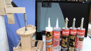 Testing construction adhesives as woodworking glue