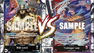 Rob Lucci vs RP Law  One Piece TCG OP07 Locals Feature Match  Round 2 l 10.07.24 Aachen