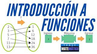 FUNCIONES  INTRODUCCIÓN A FUNCIONES