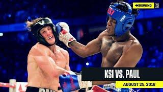 FULL FIGHT  KSI vs. Logan Paul DAZN REWIND