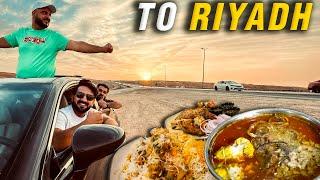 Going to Riyadh by ROAD Tried Best NIHARI in at Zoq Nihari Rest. With Chicken Korma Biryani BBQ