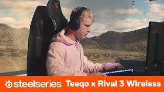 Teeqo x Rival 3 Wireless  SteelSeries Gaming Mouse