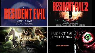 Evolution of RESIDENT EVIL Title Voices 1996-2023