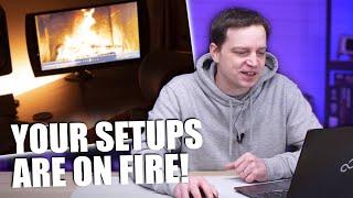 Reacting to YOUR gaming setups… For the first time