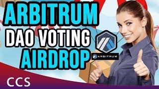  Arbitrum Airdrop News DAO Voter   Get a Reward Boost on the $ARBI Airdrop  Step by Step Guide