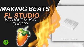 Is The Unison Midi Chord Pack Worth It?? Making An Afro House Beat Without Music Theory  FL Studio