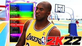 NBA 2K22 MAMBA KOBE BRYANT BUILD  DYNAMIC SG BUILD W HOF SHOOTING FADE ACE AND LOCKDOWN DEFENSE