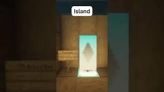 Island Banner Minecraft #shorts #minecraftbanner