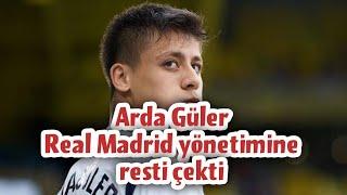  Arda Güler Real Madrid yönetimine resti çekti #realmadrid