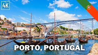 Porto Portugal Walking Tour  Porto walking Tour 2024  4K