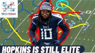 Tennessee Titans DeAndre Hopkins IS STILL ELITE Intelligent Routes Varied Tempo & Reliable Hands