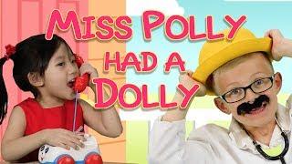 Miss Polly Had a Dolly  Nursery Rhymes  Educational  Pocket Preschool