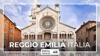 Reggio Emilia Centro - Piazza Fontanesi to Duomo di Region Emilia  Italy 4k Walking Tour