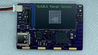 ESP32 VL53L5CX Multi Zone Range Sensor