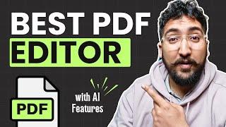 BEST PDF Editor with AI 2024  Adobe Acrobat Alternative