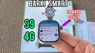 Smart Watch S9 4G  WiFi  Play Store  Camara  Whatsapp