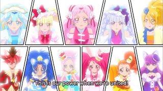 Precure United They Stand  Precure First Fight scene