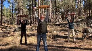 Heavy Wooden Club Training Made In America