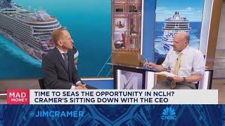 Norwegian Cruise Line CEO Harry Sommer sits down with Jim Cramer