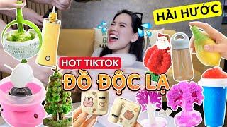 Review TOP SP ĐỘC LẠ HOT TIKTOK SIÊU THÚ VỊ  Máy làm kẹo bông máy chiếu mini cốc làm kem..v..v