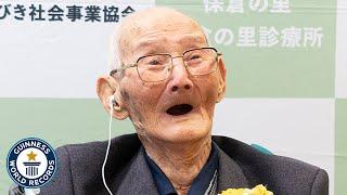 WORLDS OLDEST MAN is 112 years old - Guinness World Records