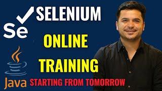 Selenium Online Training - Starting From 22nd May
