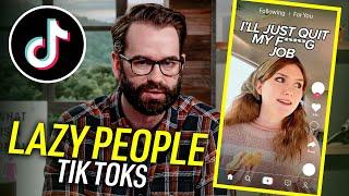 Matt Walsh Reacts To Lazy People On TikTok - Part One