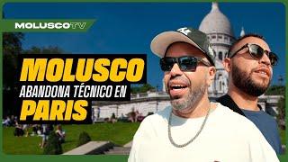 Molusco abandona a su tecnico en Paris  Entrevista a boricua que vive en Francia. Pela a 