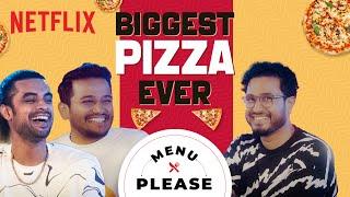 The Biggest Pizza Pt. 1 ft. Tovino Thomas Basil Joseph & Abish Mathew  Menu Please  Minnal Murali