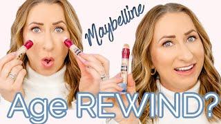 Maybelline Instant Age Rewind Concealer and Brightener WEAR TEST and SWATCHES {Over 40}