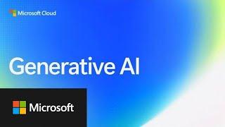 AI in a Minute Generative AI