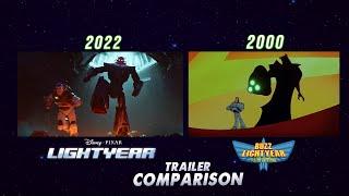 Disney-Pixars Lightyear 2022 - Trailer 1 Comparison