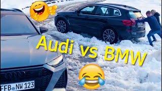 Audi Quattro Power in the Snow... Quattro season