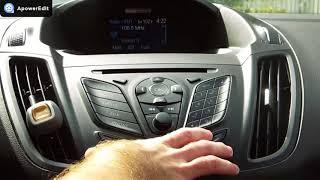 How to store radio station presets on the Ford Escape Focus C-MAX Detailed steps in description