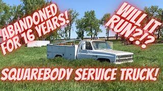 1981 Chevrolet Dually Abandoned for 16 years C30 Squarebody Service Truck