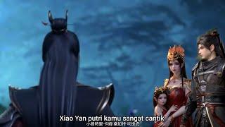 btth season 5 episode 188 sub indo - ayah xiao Yan kaget Medusa istri anaknya