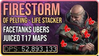 DESTROY Uber Bosses SAFELY  Blood Magic Firestorm Inquisitor Build Guide 3.25