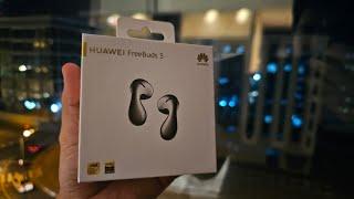 فتح صندوق Huawei Freebuds 5 سماعة الدمعة