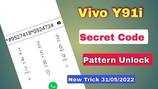 vivo y91i hard reset & pattern pin password lock remove solution  without pc.  new update 2022