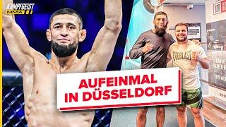 Khamzat Chimaev in DÜSSELDORF TRAINING im UFD Gym