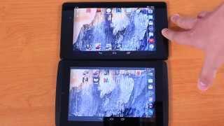 Gazer Tegra Note 7 vs Nexus 7 2013 Сравнение