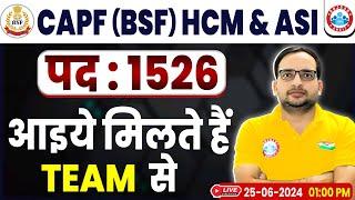 BSF HCM & ASI 2024  अग्नि Batch Team Introduction & Classes Time Table  By Ankit Bhati Sir