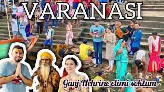 VARANASIGanj Nehri  Pis nehire elimi soktum  Ganga River AARTI  STREETwalk Banaras vlog 2022
