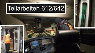 Verschiedene Arbeiten an den Baureihen 612 und 642