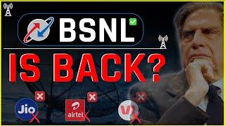 BSNL is Back?  Jio Airtel VI will lose market share ?  BSNL Business Case Study