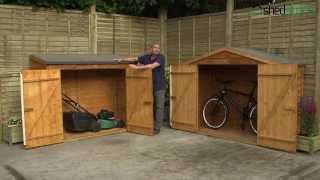 Compact Garden Storage Sheds & Small-Space Solutions from The Shed-Plus Small Storage Range