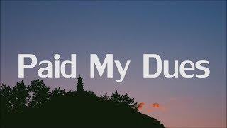 NF - Paid My Dues Lyrics