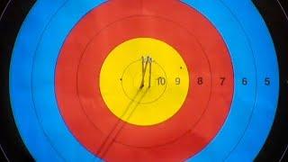 Incredible 3 arrows shot at 70 metres by Olympic Champion Chang Hye Jin 장혜진